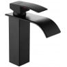 Mexen Aries washbasin mixer tap, Black - 744800-70