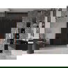 Mexen Velar sliding shower door 140 cm, graphite, brushed copper - 871-140-000-41-65