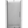 Mexen Velar sliding shower door 90 cm, frost, brushed gun gray - 871-090-000-31-66