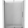 Mexen Velar sliding shower door 140 cm, frosted, brushed gun gray - 871-140-000-31-66