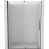 Mexen Velar Sliding Shower Doors 160 cm, Frosted, Brushed Gun Gray - 871-160-000-31-66