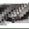 Mexen Velar sliding shower door 100 cm, graphite, brushed gun gray - 871-100-000-41-66