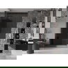 Mexen Velar sliding shower doors 140 cm, graphite, brushed gun gray - 871-140-000-41-66