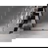 Mexen Velar Sliding Shower Doors 150 cm, Frosted, Black - 871-150-000-31-70