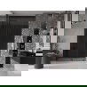 Mexen Velar sliding shower door 130 cm, graphite, black - 871-130-000-41-70