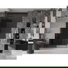Mexen Velar sliding shower door 150 cm, graphite, black - 871-150-000-41-70