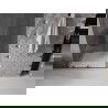 Mexen Velar sliding shower door 100 cm, transparent, gun metal - 871-100-000-01-95