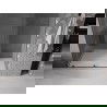 Mexen Velar sliding shower doors 160 cm, transparent, gun metal - 871-160-000-01-95