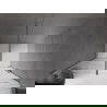 Mexen Velar sliding shower door 130 cm, transparent, gun metal - 871-130-000-01-95