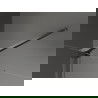 Mexen Velar sliding shower doors 150 cm, graphite, gun metal - 871-150-000-41-95