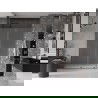 Mexen Velar Sliding Shower Door 130 cm, Frosted, Gun Metal - 871-130-000-31-95
