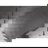 Mexen Velar sliding shower doors 90 cm, frost, gun metal - 871-090-000-31-95