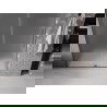 Mexen Velar sliding shower door 140 cm, frosted, gun metal - 871-140-000-31-95