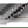 Mexen Velar sliding shower doors 150 cm, frosted, gun metal - 871-150-000-31-95