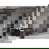 Mexen Velar sliding shower doors 100 cm, frosted, gun metal - 871-100-000-31-95