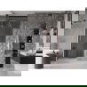 Mexen Velar sliding shower door 100 cm, transparent, brushed nickel - 871-100-000-01-97