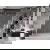 Mexen Velar sliding shower doors 140 cm, frost, brushed nickel - 871-140-000-31-97