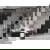 Mexen Velar sliding shower door 120 cm, graphite, brushed nickel - 871-120-000-41-97