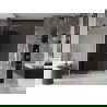 Mexen Velar sliding shower door 150 cm, graphite, brushed nickel - 871-150-000-41-97