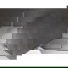 Mexen Velar sliding shower door 100 cm, graphite, brushed nickel - 871-100-000-41-97