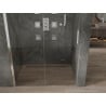 Mexen Omega sliding shower door 150 cm, Transparent, Chrome - 825-150-000-01-00