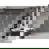 Mexen Velar Duo sliding shower door 180 cm, frosted, chrome - 871-180-000-32-01