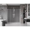 Mexen Velar Duo sliding shower doors 180 cm, frosted, white - 871-180-000-32-20