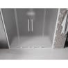 Mexen Velar Duo sliding shower doors 180 cm, frosted, white - 871-180-000-32-20