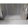 Mexen Velar Duo sliding shower doors 170 cm, frosted, gold - 871-170-000-32-50