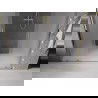 Mexen Velar Duo sliding shower door 200 cm, frost, gold - 871-200-000-32-50