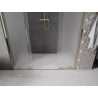 Mexen Velar Duo sliding shower doors 180 cm, frost, gold - 871-180-000-32-50