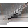 Mexen Velar Duo sliding shower doors 170 cm, frost, brushed copper - 871-170-000-32-65