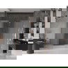 Mexen Velar Duo sliding shower door 200 cm, frost, brushed copper - 871-200-000-32-65