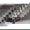 Mexen Velar Duo sliding shower doors 140 cm, frost, brushed gun gray - 871-140-000-32-66