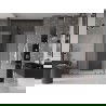 Mexen Velar Duo sliding shower doors 140 cm, frost, brushed gun gray - 871-140-000-32-66