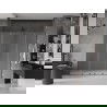 Mexen Velar Duo sliding shower door 200 cm, frost, brushed gun gray - 871-200-000-32-66