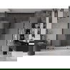 Mexen Velar Duo sliding shower doors 200 cm, frost, black - 871-200-000-32-70