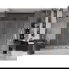 Mexen Velar Duo sliding shower doors 180 cm, frost, gun metal - 871-180-000-32-95