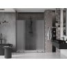 Mexen Velar Duo sliding shower door 170 cm, frost, gun metal - 871-170-000-32-95