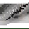 Mexen Velar Duo sliding shower doors 150 cm, frosted, brushed nickel - 871-150-000-32-97