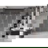 Mexen Velar Duo sliding shower door 170 cm, frost, brushed nickel - 871-170-000-32-97