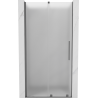 Mexen Velar sliding shower doors 100 cm, frosted, gun metal - 871-100-000-31-95