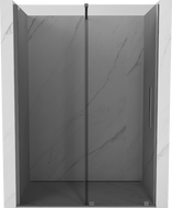 Mexen Velar sliding shower door 150 cm, graphite, gun metal - 871-150-000-41-95
