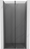 Mexen Velar sliding shower door 120 cm, graphite, gun metal - 871-120-000-41-95