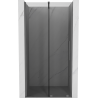 Mexen Velar shower sliding doors 100 cm, graphite, gun metal - 871-100-000-41-95
