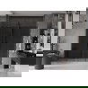 Mexen Velar Duo sliding shower doors 170 cm, graphite, brushed gun gray - 871-170-000-42-66
