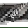 Mexen Velar Duo sliding shower door 180 cm, graphite, black - 871-180-000-42-70