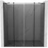 Mexen Velar Duo sliding shower door 170 cm, graphite, gun metal - 871-170-000-42-95
