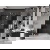 Mexen Velar Duo sliding shower door 170 cm, graphite, brushed nickel - 871-170-000-42-97
