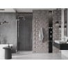 Mexen Velar L Sliding Shower Doors 90 cm, Transparent, Chrome - 871-090-003-01-01